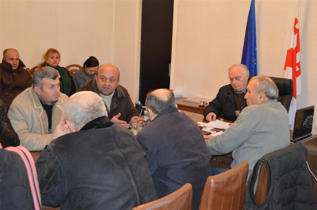 საკრებულოს სხდომაზე